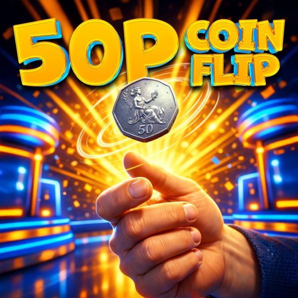 50p Coin Flip – £3K Prize Pool