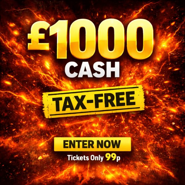 £1000 Tax-Free Cash + Instant Wins