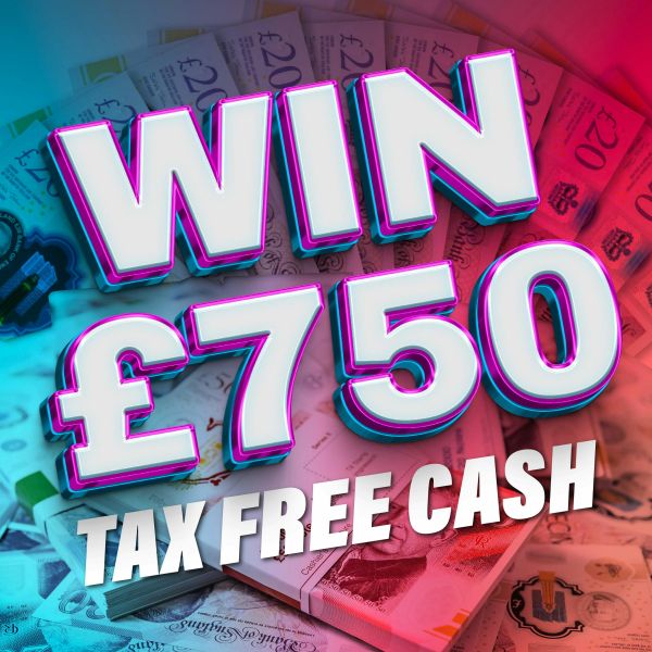 Win £750 Tax Free Cash For 7p!