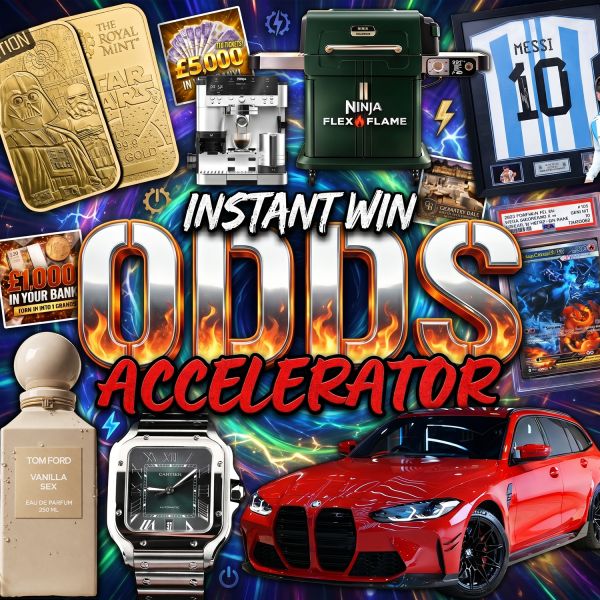 Odds Accelerator – Win Tickets Into Our Upcoming Live Draws!!