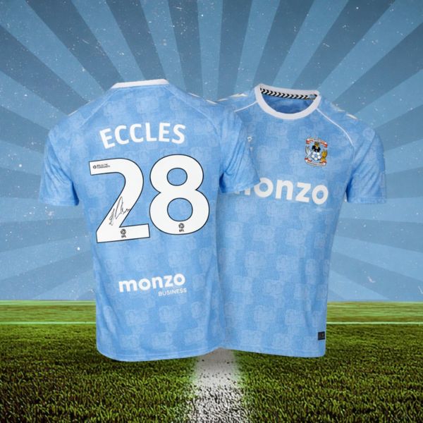 Coventry Competition! Win this Josh Eccles signed Coventry shirt!