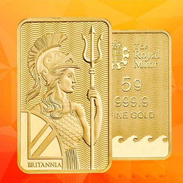 Royal Mint Gold Bullion Bar 5g