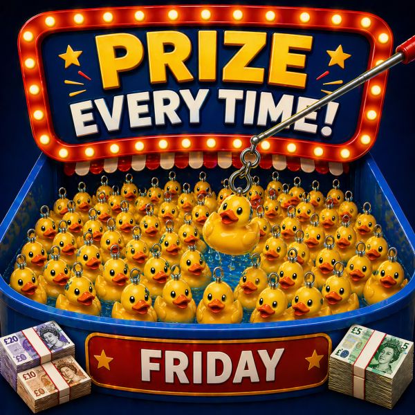 MORE PRIZES ADDED : PRIZE EVERYTIME DAILY EDITION! *FRIDAY 22.05.26*