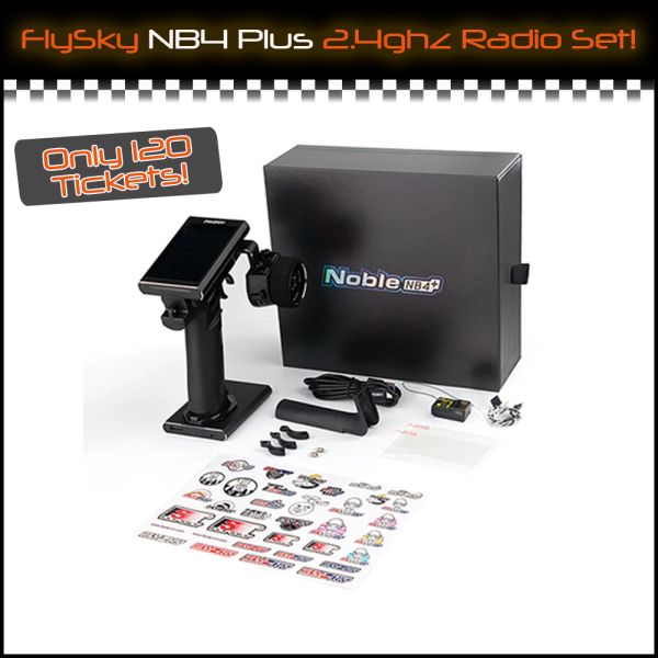 FlySky NB4+ 2.4ghz Radio Set or £200!