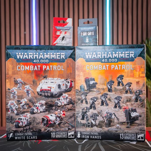 CHOICE OF: WHITE SCARS OR IRON HANDS!