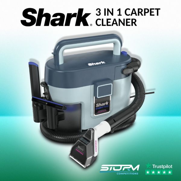 Shark EveryMess Portable 3 in 1 Carpet Cleaner