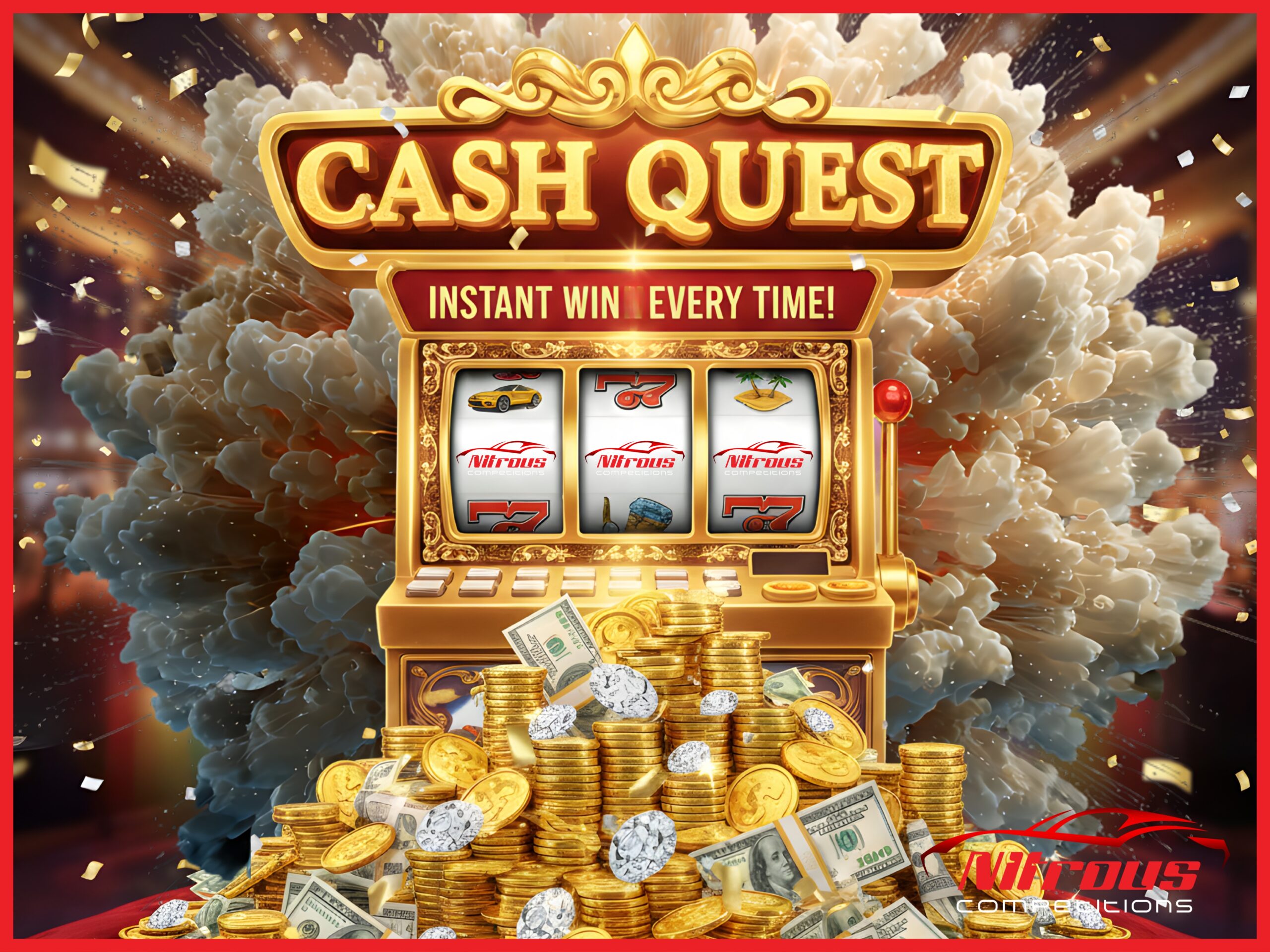 CASH QUEST PRIZE EVERY TIME TUESDAY [Draw March 5th]