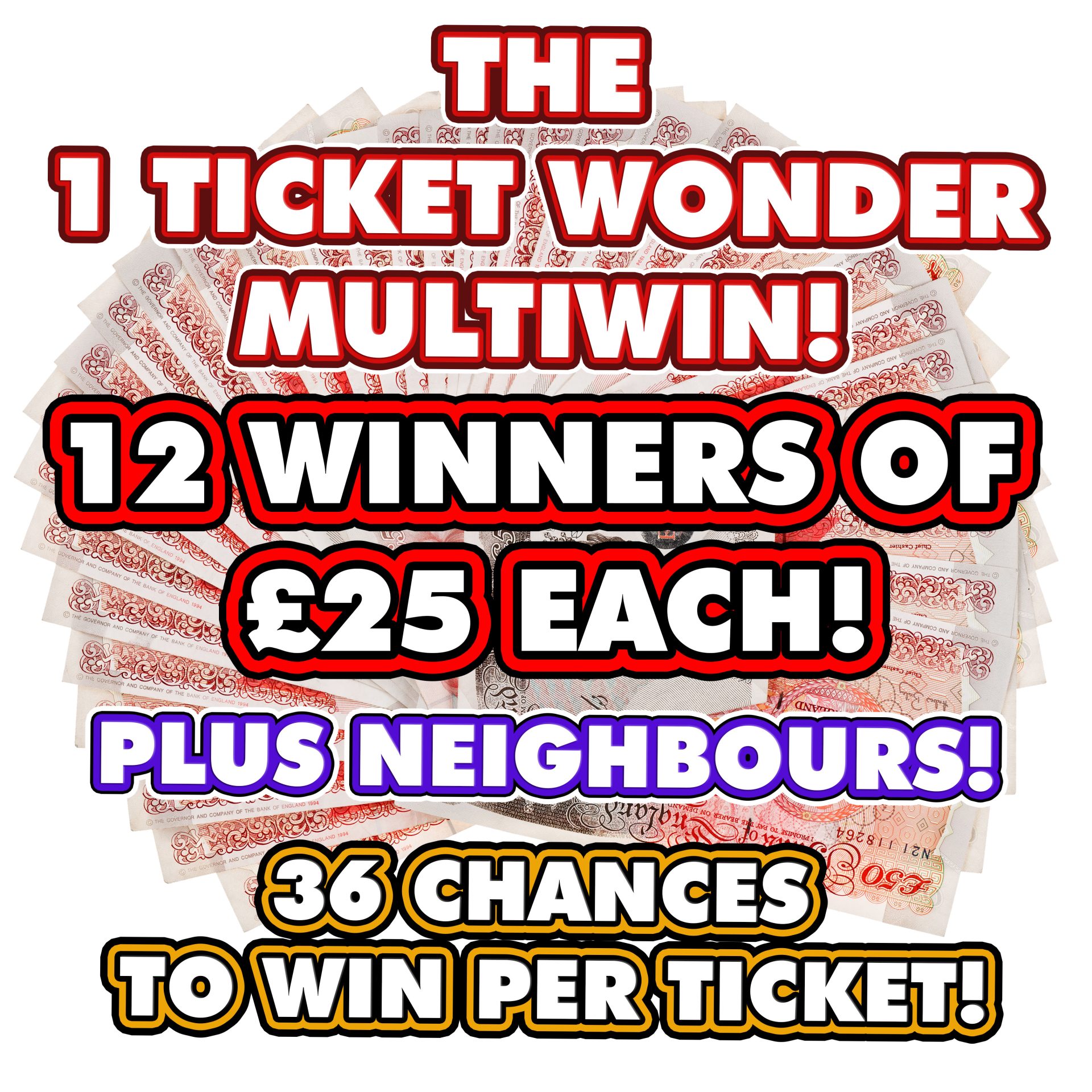 THE ONE TICKET WONDER MULTIWIN!
