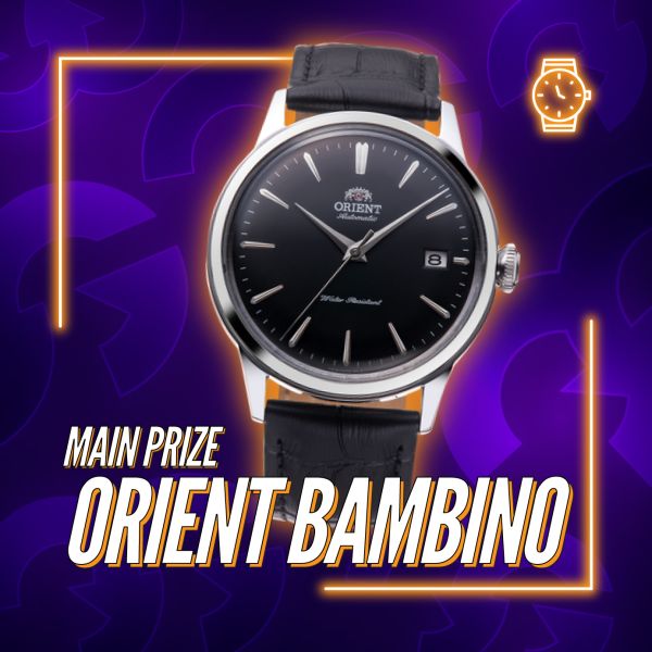 Black Orient Bambino 38mm #4
