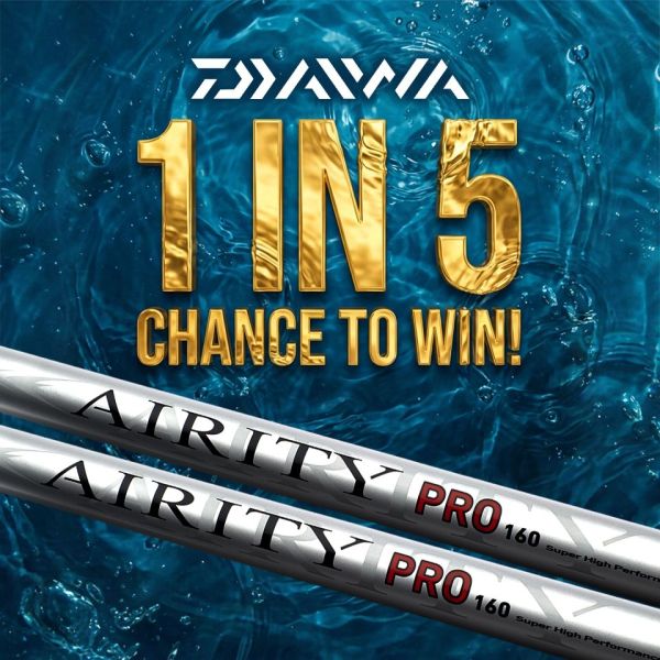 Daiwa Airity Pro 16m More Power Pole Package – 1 IN 5 CHANCE TO WIN!