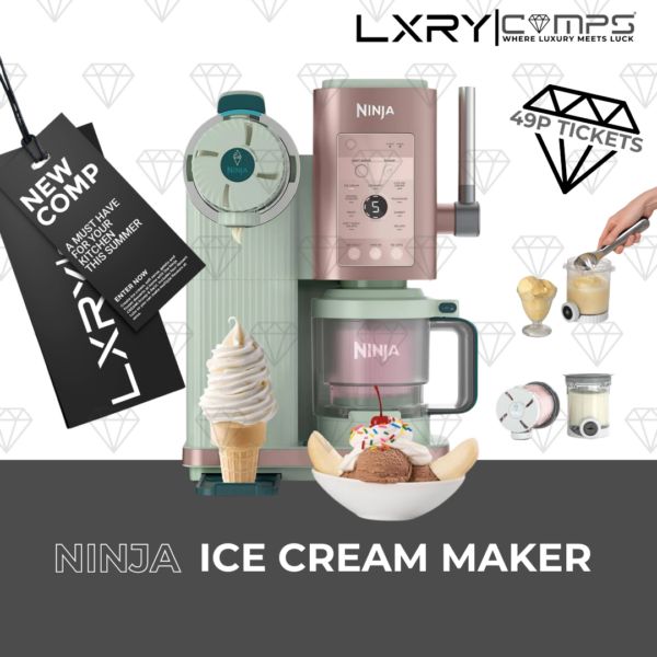 Ninja CREAMi Scoop & Swirl Ice Cream Maker (4 Tub Bundle)