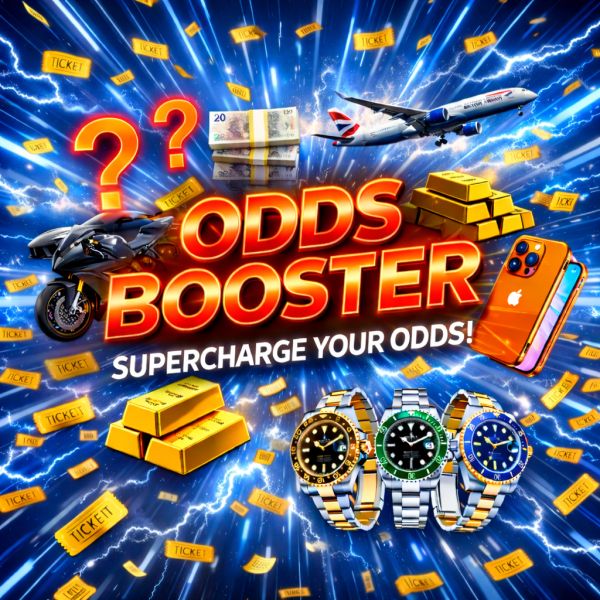 ODDS BOOSTER – WIN TICKETS INSTANTLY FOR ALL THE BIG COMPS#14