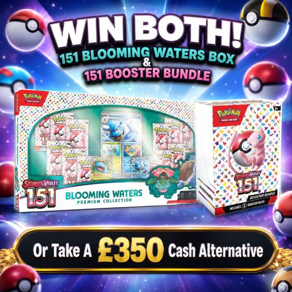 Pokémon TCG: 151 Bundle – Blooming Waters & Booster Bundle (18 Booster Packs) #3