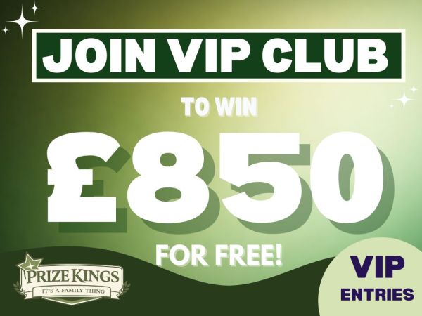 VIP competition! £850 cash