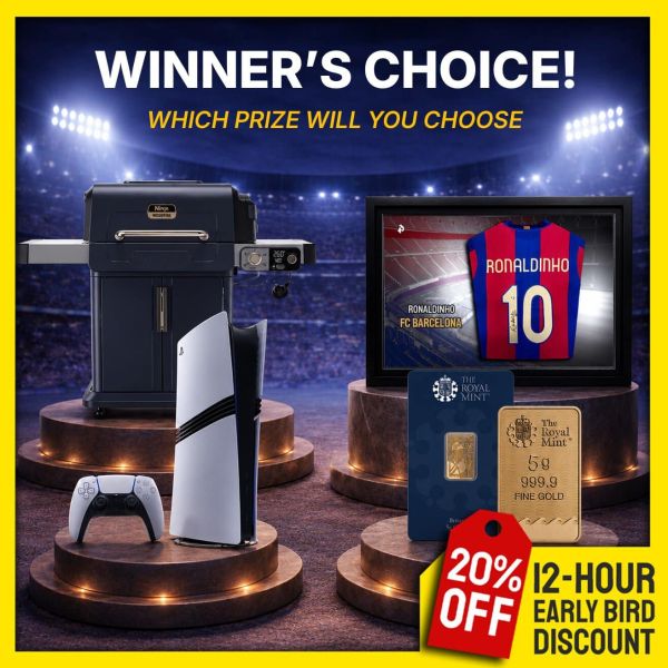 Winner's Choice! £650 Cash Alternative!