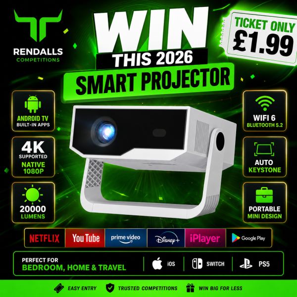 🎥 WIN THIS 2026 SMART PROJECTOR