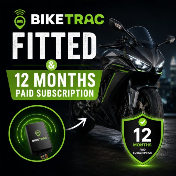 Biketrac – Fitted & 12 Months Subscription Paid
