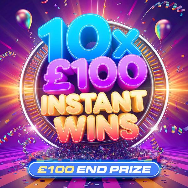 HIDDEN HUNDREDS- 10 X £100’s INSTANTS + £100 END PRIZE 🟡 GREAT VALUE x1.6