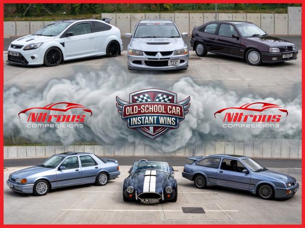 OLD-SCHOOL CAR INSTANT WIN COMPETITION [Draw April 14th] £5,000 END PRIZE