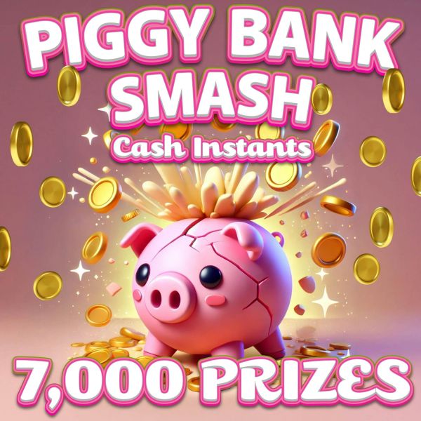 CASH INSTANTS – 7,000 WINS + £500 END PRIZE!