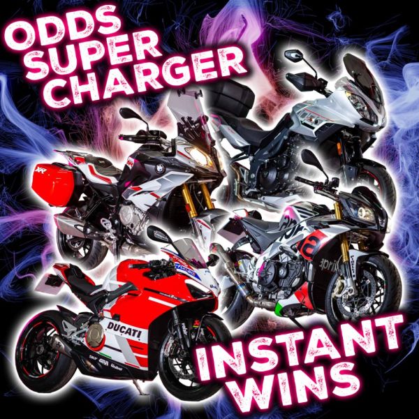 Odds Supercharger (1 in 5 wins) – 200+ Instant Wins