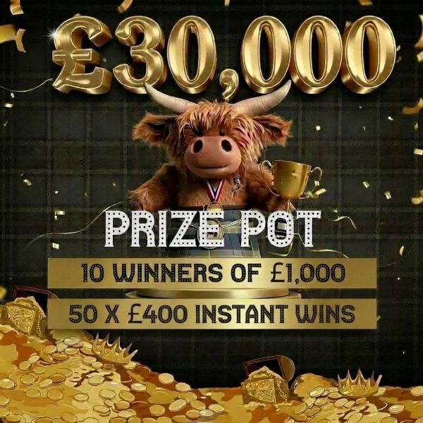 £30,000 Prizes to be won