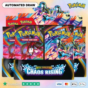 NEW! 6x Pokémon CHAOS RISING Booster Boxs (AUTO DRAW)