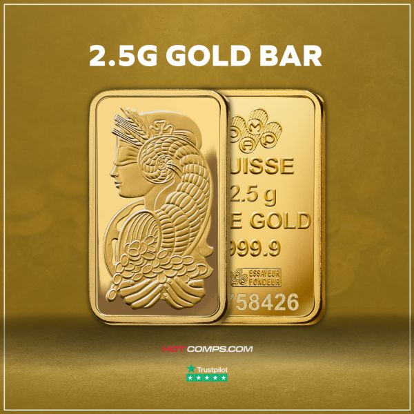 2.5g Gold Bar