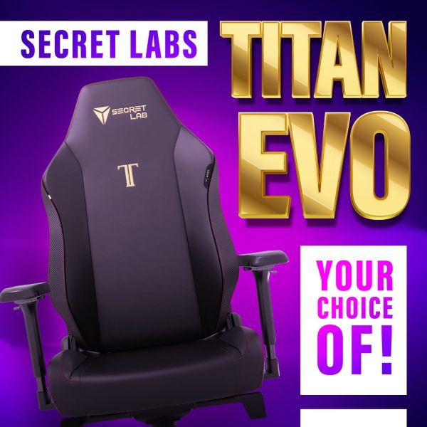 SECRETLAB TITAN EVO CHAIR!