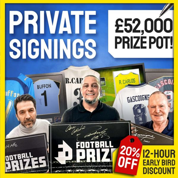 £52,000 Private Signing Competition!