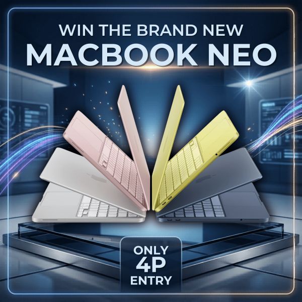 Win The Brand New MacBook Neo | Any Colour!