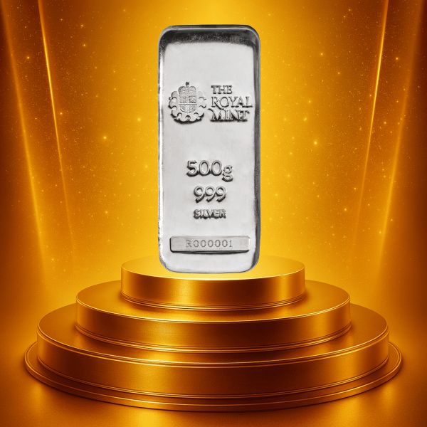 Win 500g Fine Silver Bar (£700 Cash Alternative)