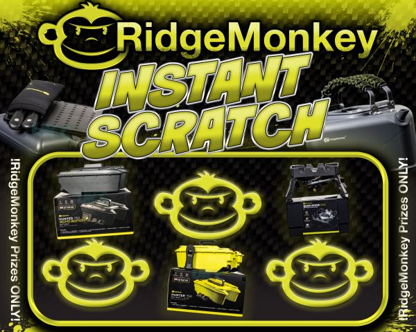 RIDGEMONKEY PRIZE EVERY TIME!