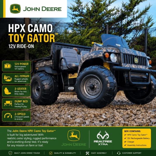 Peg Perego John Deere Gator HPX Camo