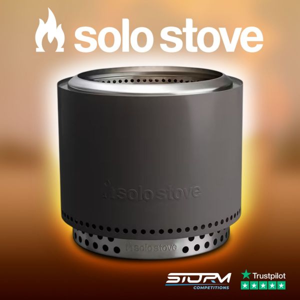 Solo Stove Bonfire 2.0 Stainless Steel Portable Smokeless Firepit & Stand