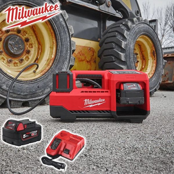 Mobile Milkwakuee 18v Tyre Inflater + Battery