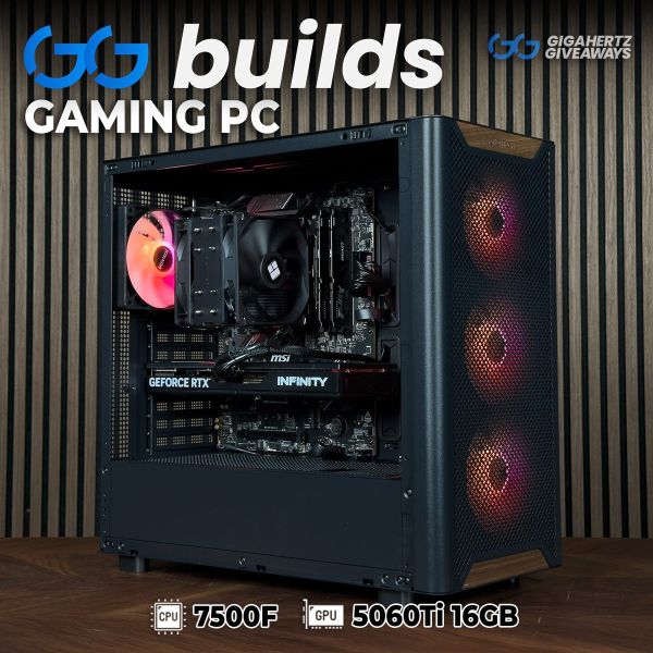 GGBuilds | RTX 5060 Ti Gaming PC