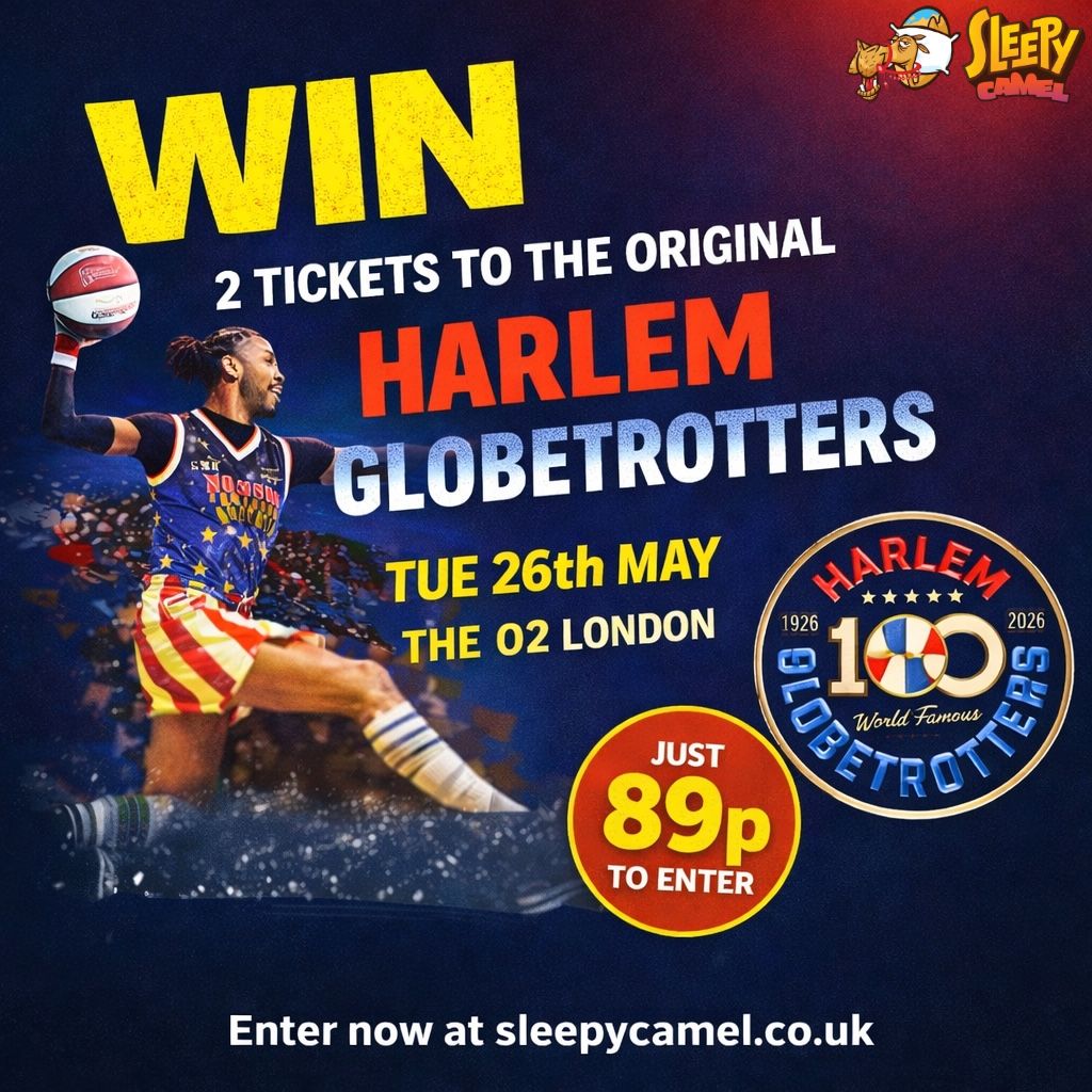 2 x Tickets to The Original Harlem Globetrotters