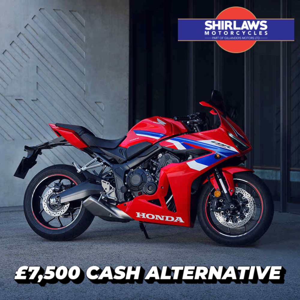 Brand New Honda CBR650R Motorbike or £7,500 Cash Alternative