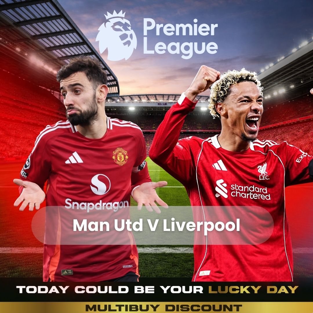 2 Premium Tickets to Manchester United v Liverpool