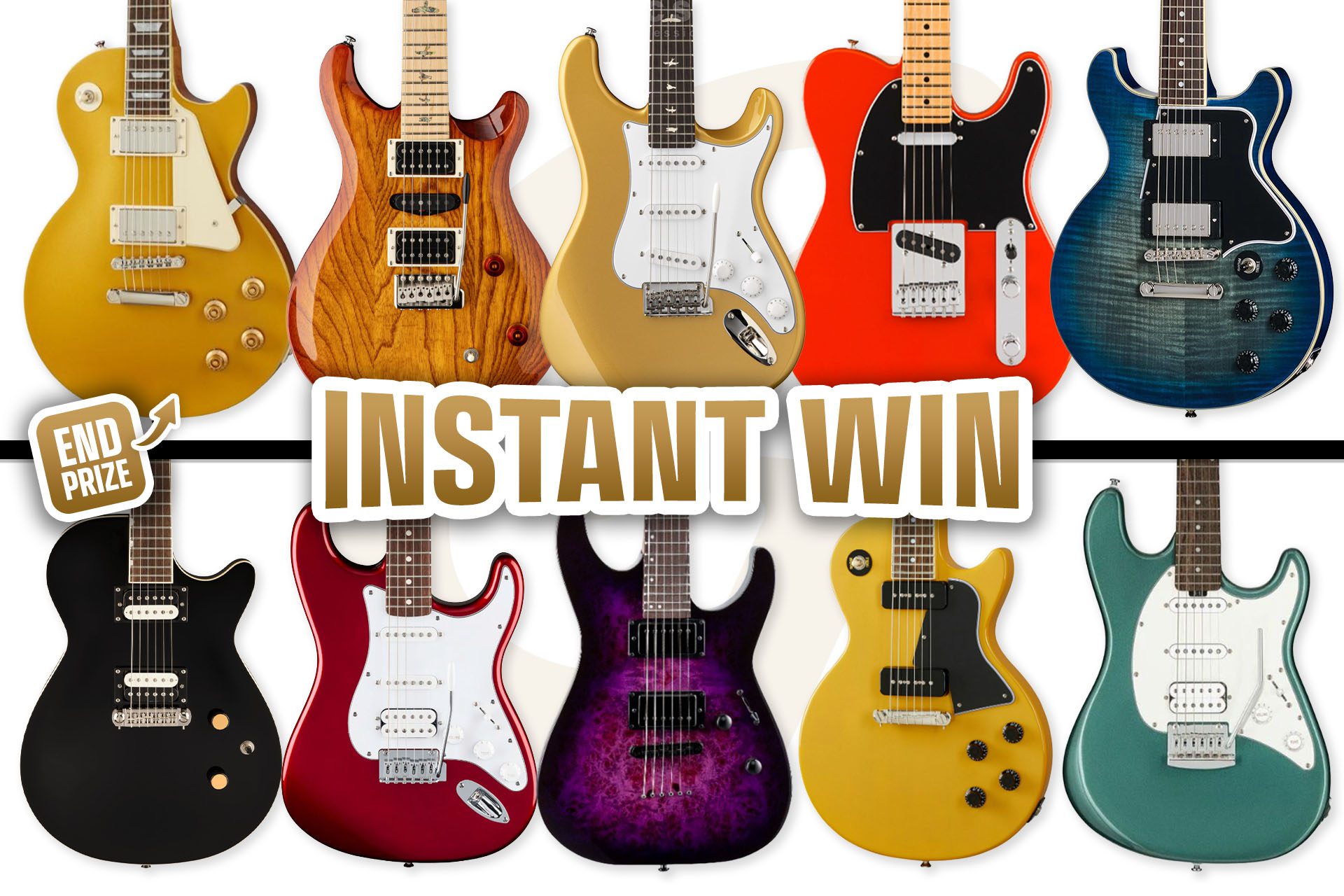 280 Instant Wins | £6,000 Of Prizes | Epiphone Les Paul Standard 50s End Prize
