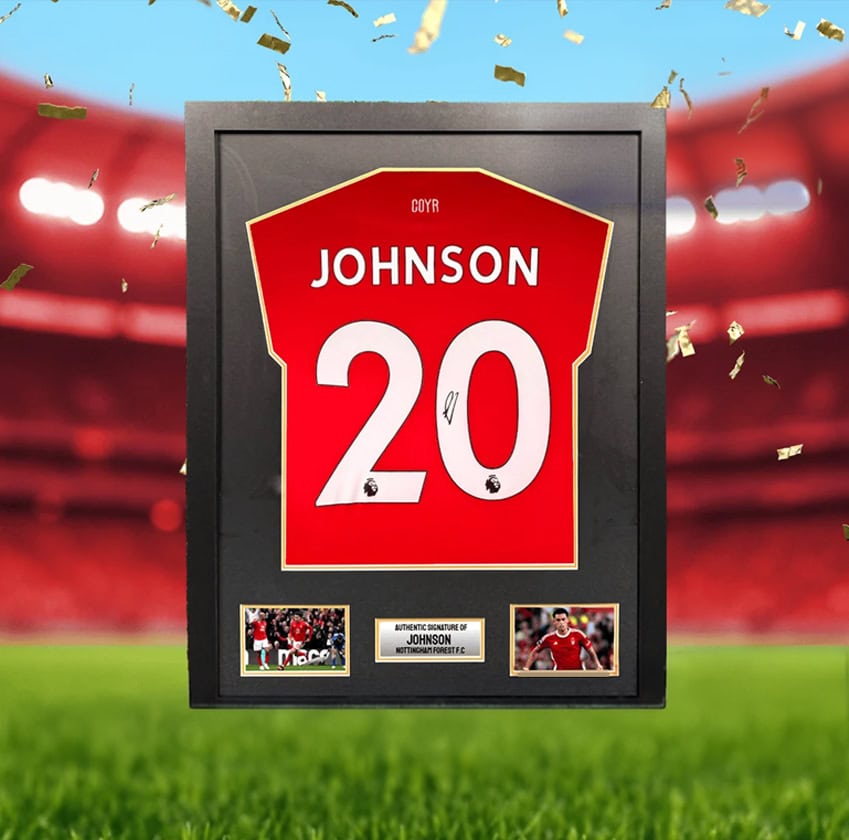 FP99 Competition! Win this Brennan Johnson Signed & Framed Shirt!