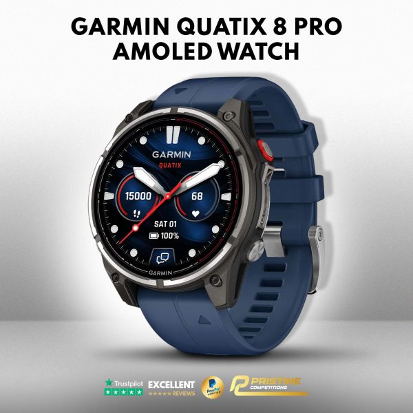 NEW Garmin Quatix 8 Pro Amoled Watch – 47mm #2
