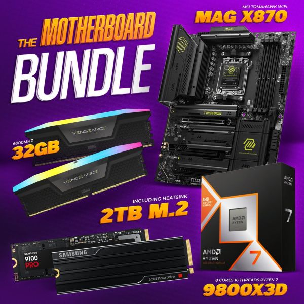 AMD BUNDLE | 9800X3D + 32GB RAM + MOTHERBOARD