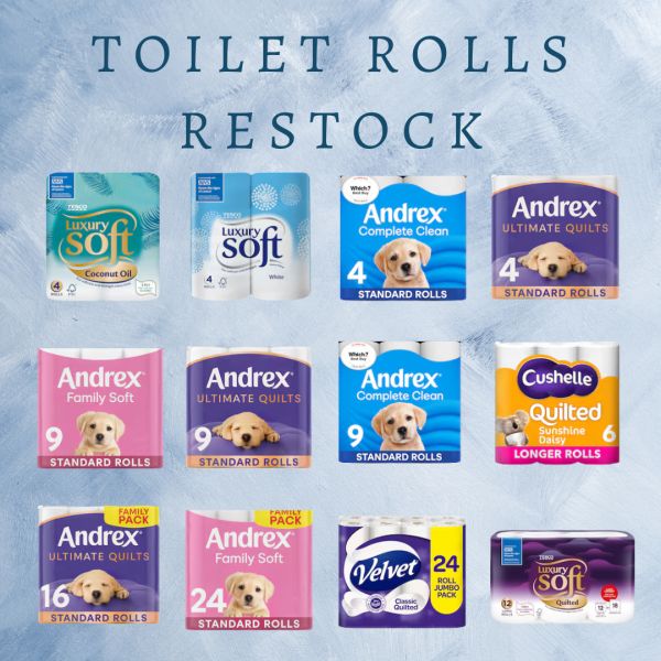 NEW! TOILET ROLL RESTOCK