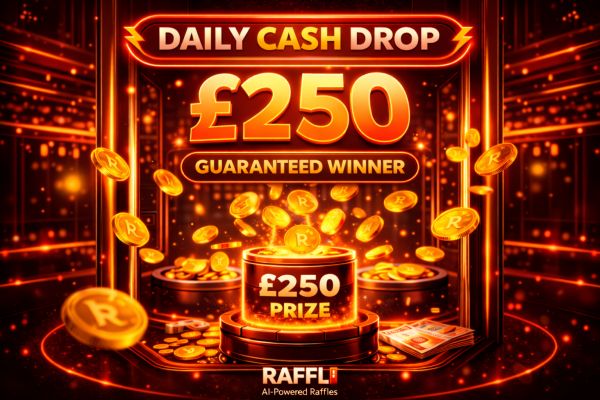 Win £250 Cash - Daily Giveaway