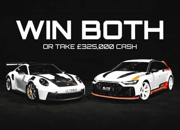 2024 Porsche 911 GT3 RS & 2025 Audi RS6 GT & £10,000 Cash - Win Both or take £325,000 Cash
