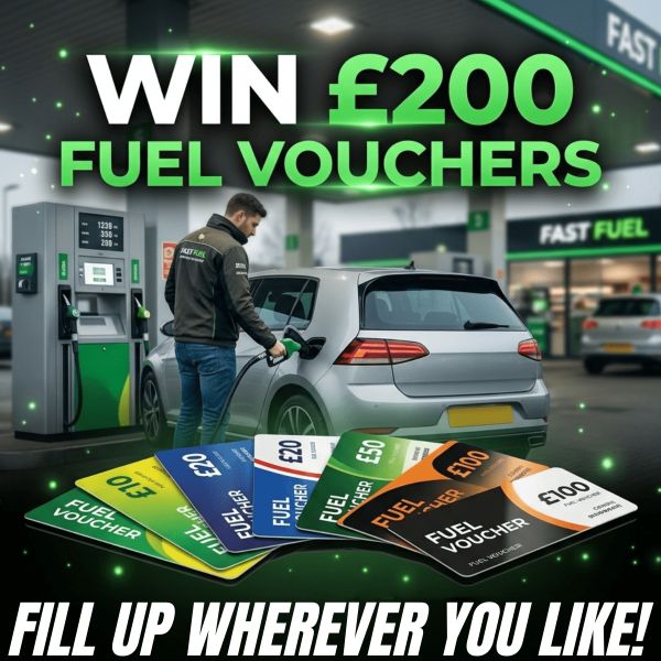 Win This £200 Fuel Voucher For 9p!
