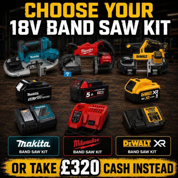18v Band Saw Kit Of Your Choice