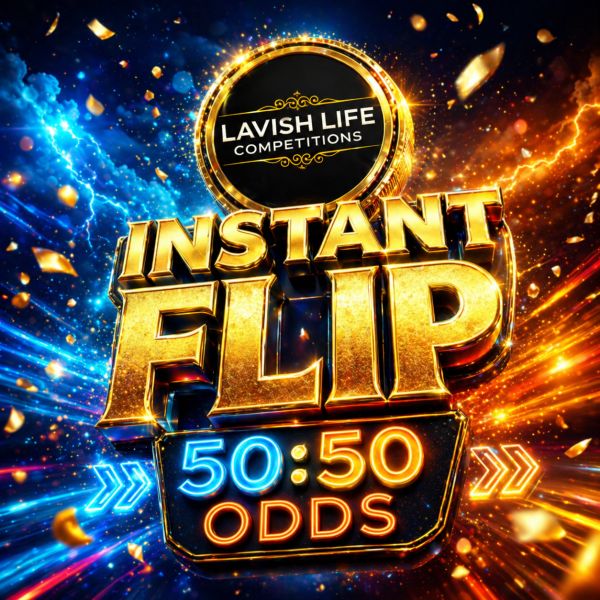 INSTANT FLIP : CASH INSTANTS – 50/50 ODDS – NEW FLIP FEATURE!